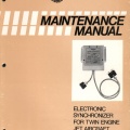 Manual No 33125D Synchronizer